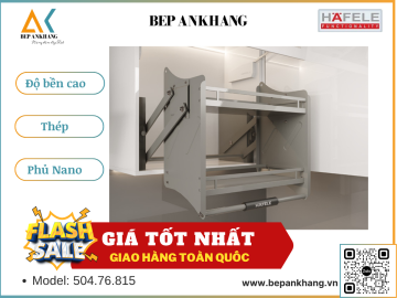 Giá nâng di động tủ treo Hafele Oria 700mm 504.76.815